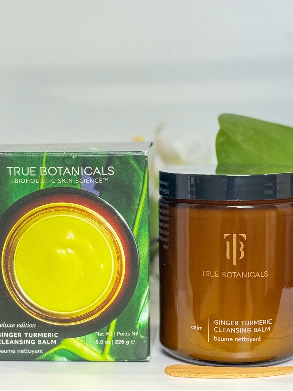 True Botanicals Ginger Turmeric Cleansing Balm JUMBO 8 oz NEW Discontinued Size